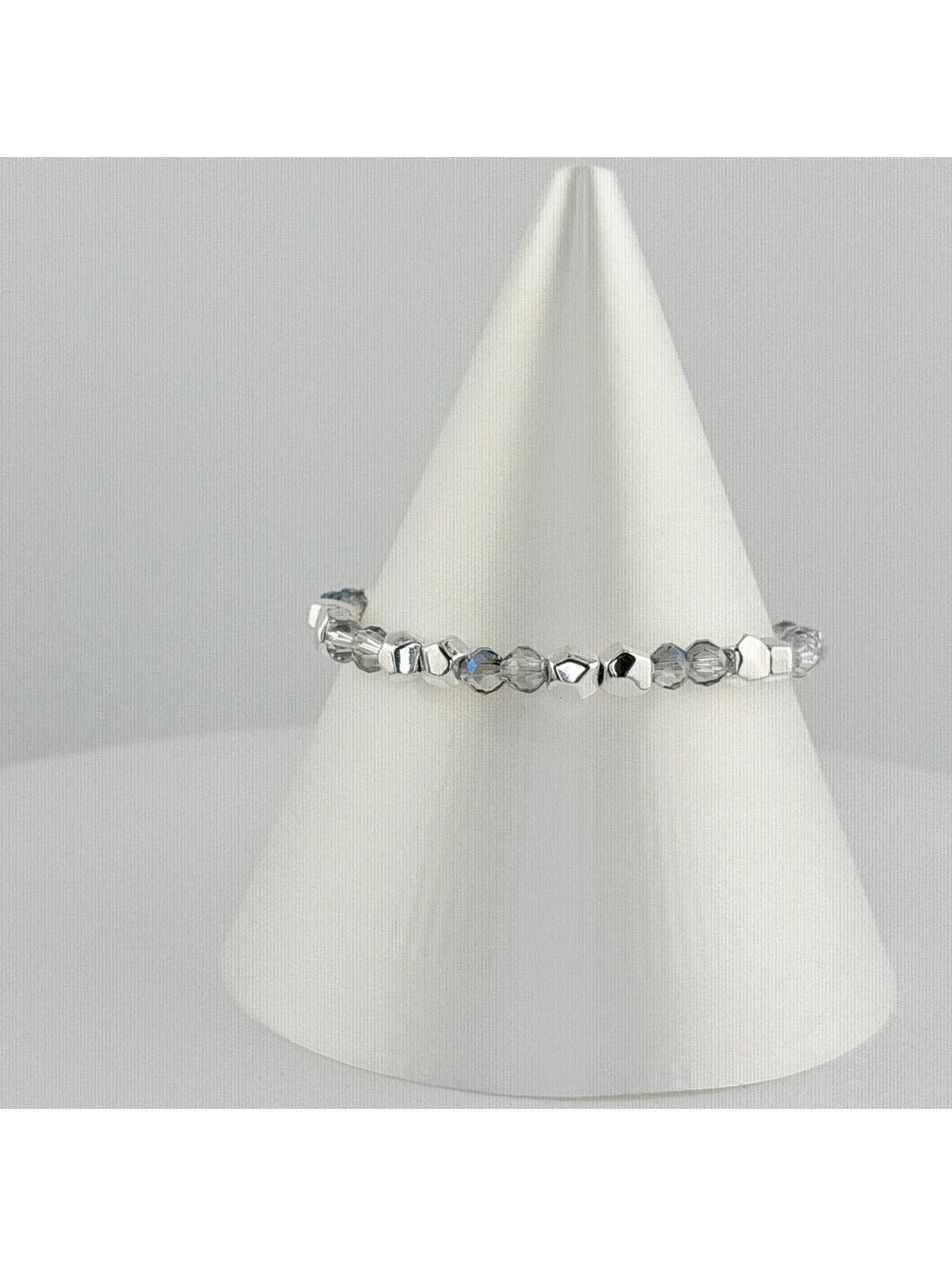 Bomb Party Single Stack Bracelet - on Silver Plating #166